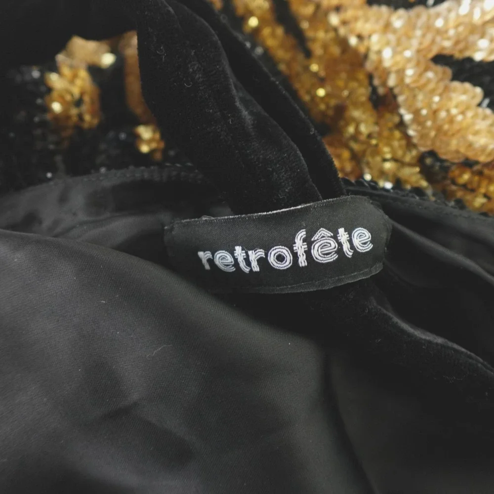 Retrofete Dress Gabrielle‎ Sequin Palm Robe